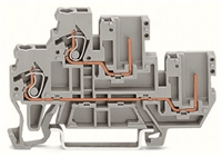 WAGO DOUBLE DECK TERMINAL (50 PER PK)