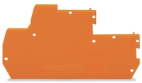 WAGO END PLATE (ORANGE)