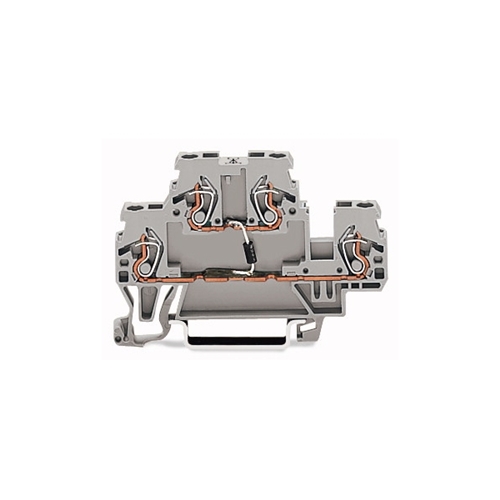 WAGO DOUBLE DECK 4MM DIODE TERMINAL (50