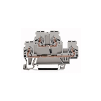 WAGO DOUBLE DECK 4MM DIODE TERMINAL (50