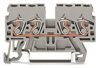 WAGO 2.5MM THROUGH TERMINAL BLOCK GREY