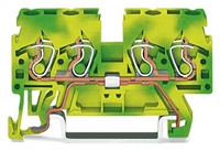 WAGO 870837 4 POLE 4MM EARTH TERMINAL