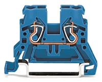 WAGO TERMINAL BLOCK BLUE (100 PER BOX)