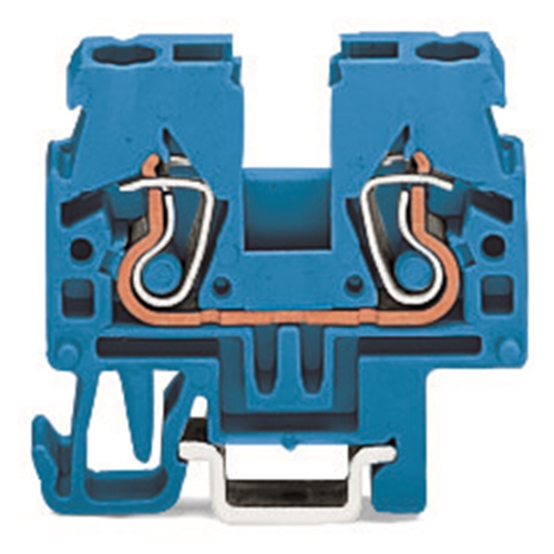 WAGO TERMINAL BLOCK BLUE (100 PER PK)