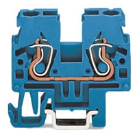 WAGO TERMINAL BLOCK BLUE (100 PER PK)