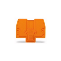 WAGO END PLATE GREY (100 PER BOX)