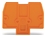 WAGO END/IMTERMEDIATE PLATE 2MM ORANGE