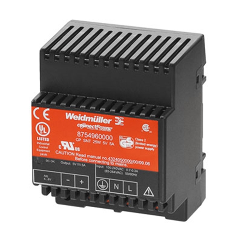 WEIDMULLER CP SNT 25W 5V 5A POWER SUPPLY