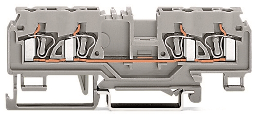 WAGO 4 WAY TERMINAL BLOCK 4MM (PACK QTY 100)
