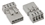 WAGO 4 POLE GREY PLUG WITHOUT STRAIN RELIEF