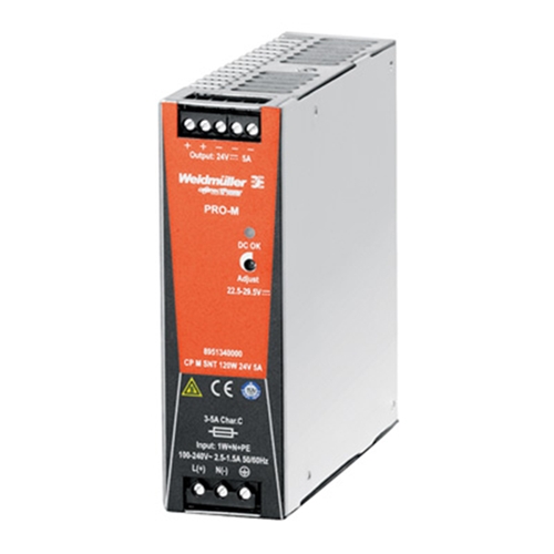 WEIDMULLER CP M SNT 120W 24V 5A PSU