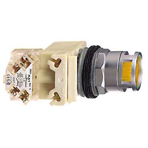 SCHNEIDER ILLUM P/BUTTON BLUE 120V