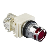 Schneider Electric ILLUM. P.B. LED RED 120V