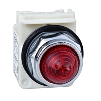 SCHNEIDER 30MM RED 24V DC