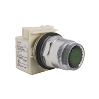 SCHNEIDER P/B Assy 30mm Illum Green