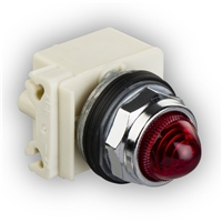 SCHNEIDER PLT LIGHT 30MM MTL DRT SUPPLY RED