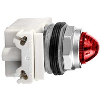 SCHNEIDER 30MM PILOT LIGHT RED INCANDESCENT LAMP