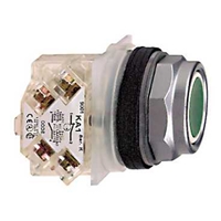 SCHNEIDER PUSH BUTTON - FLUSH GREEN