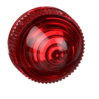 Schneider Electric 30MM PLASTIC DOMED LENS RED
