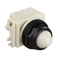 SCHNEIDER 24V WHITE LED PILOT LIGHT