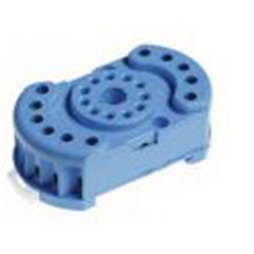 FINDER RELAY BASE HC BLUE