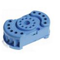 FINDER RELAY BASE HC BLUE