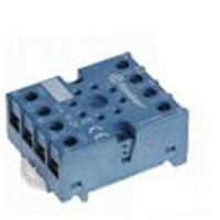 FINDER RELAY BASE 8 PIN BLACK