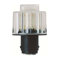 WERMA 24V GREEN LED BULB BA15d