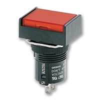 OMRON PUSHBUTTON,ILL RECTANGULAR