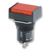 OMRON PUSHBUTTON ROUND WHITE
