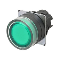 OMRON GREEN PUSHBUTTON