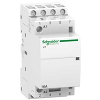 SCHNEIDER ICT 16A 4N/O 220/240VAC Contactor