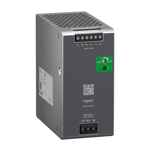 SCHNEIDER POWER SUPPLY POW.SUP. 24V 10A 1PH OPT