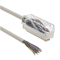 Schneider Electric cord set - 40-way terminal - on