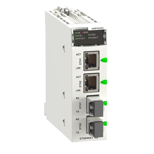 Schneider Electric fiber converter MM/LC 2CH 100Mb