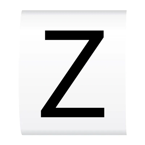 CRITCHLEY Z5 MARKER A PACK MKD LETTER Z
