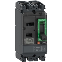 Schneider Electric NSX100M AC/DC 2P 25kA TMD 50A