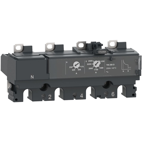 Schneider Electric NSX250 4P3d TMD 250A TU