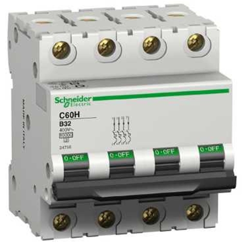 SCHNEIDER 4 POLE 4A MCB (25880)