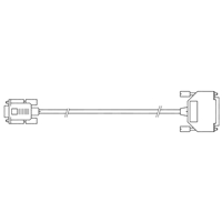 BEIJER (660000131) 9 PIN D-SUB TO 25 PIN D-SUB