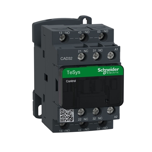 SCHNEIDER AUX CONT. 3NO + 2NC 115V 50/60HZ