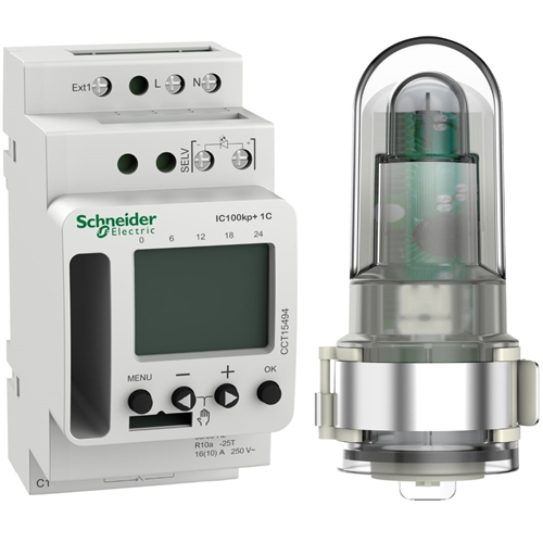 SCHNEIDER IC100KP+ TWILIGHT SWITCH 230V AC