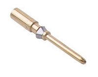 ILME MALE CRIMP PIN 10A GOLD 0.3MM