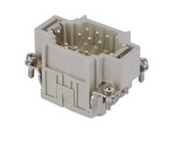 ILME H/D INSERT 9 POLE + EARTH MALE 10A
