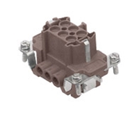 ILME 6+PE FEMALE CONNECTOR BROWN