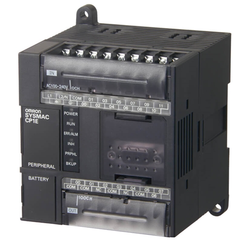 OMRON CP1E-N CPU, 24VDC SUPPLY, 12X24