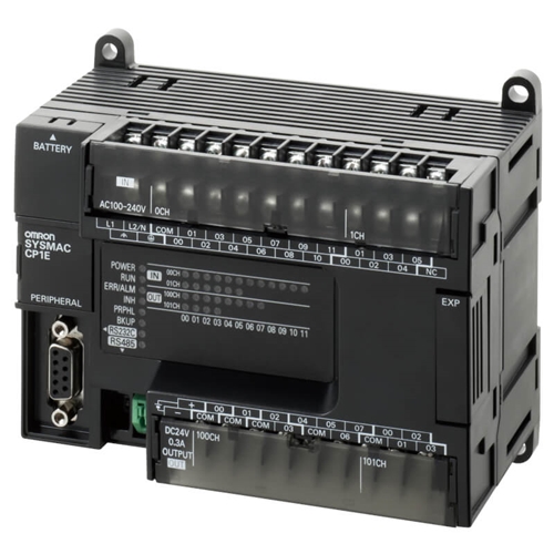OMRON PLC 18 INPUT 12 RELAY OUTPUT AC POWER