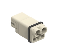 ILME MALE INSERT 2P + PE, 40A 400V