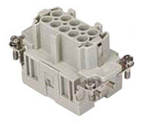 ILME FEMALE INSERT 16A/500V 10POLE+EARTH