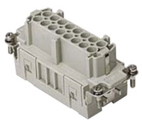 ILME FEMALE INSERT 16A/500V 16POLE+EARTH